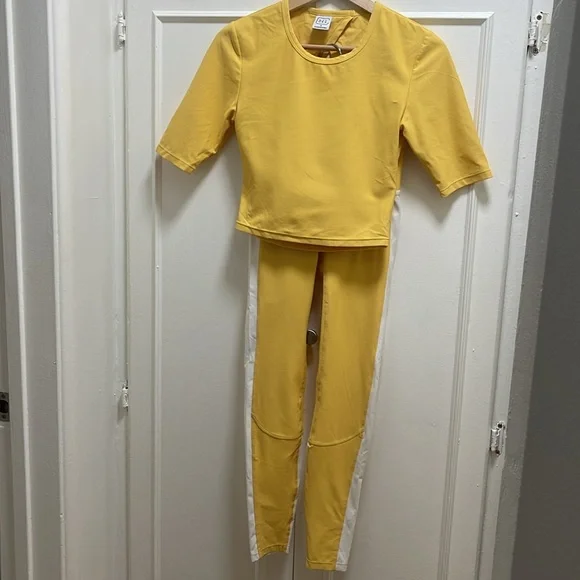 Nylora set yoga yellow small xs